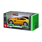 Автомодель Bburago Mercedes-AMG GT Желтый (1:32) (18-43065)