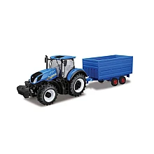 Автомодель серии Farm - ТРАКТОР NEW HOLLAND с прицепом