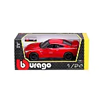 Автомодель - NISSAN GT-R (ассорти красный, белый металлик, 1:24)