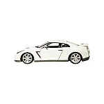 Автомодель - NISSAN GT-R (ассорти красный, белый металлик, 1:24)