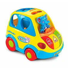 Музыкальная машинка-сортер Hola Toys Умный автобус (896) Музыкальная машинка-сортер Hola Toys Умный автобус (896)