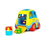 Музыкальная машинка-сортер Hola Toys Умный автобус (896)