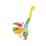 Игрушка-каталка - ПЕЛИКАН-ЗАТЕЙНИК (свет, озвуч. укр. яз.)