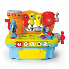 Музыкальный игровой набор Hola Toys Столик с инструментами (907) Музыкальный игровой набор Hola Toys Столик с инструментами (9