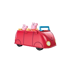 Ігровий набір Peppa - Машина сім'ї Пеппи (2 фігурки, звук) (F