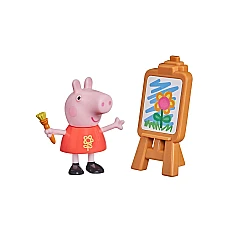 Фігурка Peppa - Пеппа з мольбертом (F2204)