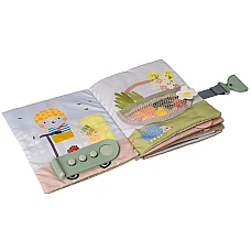 Розвиваюча м'яка книжка Taftoys - Бізібук зайченя (13355)