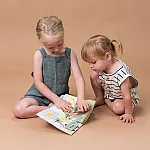 Развивающая мягкая книжка Taftoys - Бизибук зайченка (13355)