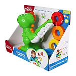 Двуязычная развивающая игрушка Kiddi Smart – Динозаврик Цветограй (4279T-KS)
