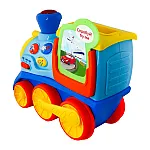 Интерактивная двуязычная игрушка Kiddi Smart – Поезд Смарти (4231T-KS)