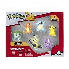 Набір ігрових фігурок Pokemon W6 (6 фигурок) (PKW3062)