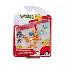 Набор игровых фигурок Pokemon W18 - Поньярд, Сквиртл, Монферн