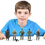 Игровой набор фигурок солдат ELITE FORCE — МОРСКИЕ КОТИКИ (101837)
