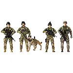 Игровой набор фигурок солдат ELITE FORCE - РЕЙНДЖЕРЫ (101855)