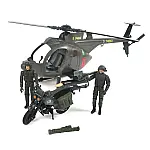 Игровой набор ELITE FORCE - МНОГОФУНКЦИОНАЛЬНЫЙ ВЕРТОЛЕТ MH-6 (101860)