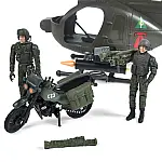 Игровой набор ELITE FORCE - МНОГОФУНКЦИОНАЛЬНЫЙ ВЕРТОЛЕТ MH-6 (101860)