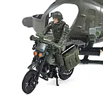 Игровой набор ELITE FORCE - МНОГОФУНКЦИОНАЛЬНЫЙ ВЕРТОЛЕТ MH-6 (101860)