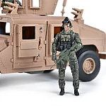 Ігровий набір ELITE FORCE - БРОНЕАВТОМОБІЛЬ HUMVEE M1114 (101863)