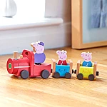 Дерев'яний ігровий набір Peppa Паровозик дідуся Пеппи (07210)