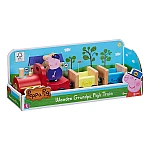 Дерев'яний ігровий набір Peppa Паровозик дідуся Пеппи (07210)