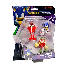 Набор игровых фигурок Sonic Prime – Соник, Наклз, Доктор Эггм