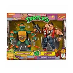 Набор фигурок TMNT Микеланджело против Бибопа (81277)