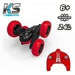 Автомобіль на радіокеруванні KS Drive Трюковий (2.4Ghz) Червоно-чорний