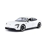 Автомодель Bburago Porsche Taycan Turbo S (ассорти синий, белый, 1:24)