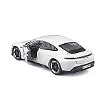 Автомодель Bburago Porsche Taycan Turbo S (ассорти синий, белый, 1:24)