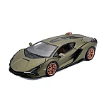 Автомодель Bburago LAMBORGHINI SIÁN FKP 37 (асорті зелений металік, червоний металік, 1:24)