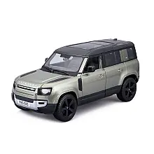 Автомодель Bburago Land Rover Defender 110 1:24 Серый (18-211