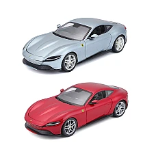 Автомодель Bburago Ferrari Roma (асорті сірий металік, червон