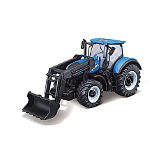 Автомодель Bburago Трактор NEW HOLLAND T7.315 із фронтальним 