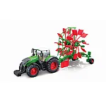 Модель Bburago Трактор Fendt 1050 Vario з роторними валковими граблями (18-31665)