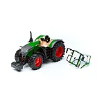 Модель Bburago Трактор Fendt 1050 Vario з роторними валковими граблями (18-31665)
