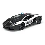 Автомобиль на радиоуправлении KS Drive Lamborghini Aventador Police (1:14)