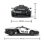 Автомобиль на радиоуправлении KS Drive Lamborghini Aventador Police (1:14)