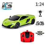 Автомобиль на радиоуправлении KS Drive Mclaren 675LT (1:24, 2.4Ghz, зеленый)