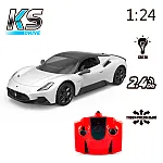 Автомобиль на радиоуправлении KS Drive Maserati MC20 Белый (1:24)