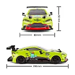 Автомобіль на радіокеруванні KS Drive Aston Martin New Vantage GTE (1:24, 2.4Ghz, зелений)