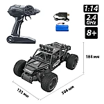 Автомобіль на радіокеруванні Off-road Crawler Race Чорний (SL-309RHMBl)