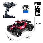 Автомобиль на радиоуправлении Off-road Crawler Race Красный (1:14)