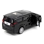 Автомодель TOYOTA ALPHARD Черный (250276)