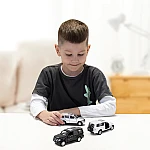 Автомодель MITSUBISHI PAJERO 4WD TURBO Сріблястий (250282)