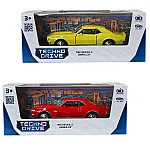 Автомодель - Chevrolet Camaro Z28 1968 (красный, желтый) (250384W)