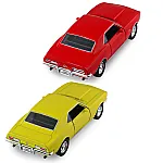 Автомодель - Chevrolet Camaro Z28 1968 (красный, желтый) (250384W)