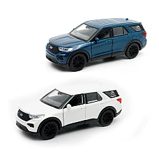 Автомодель - Ford Explorer 2023 (перламутрово-білий, блакитни