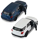 Автомодель - Ford Explorer 2023 (перламутрово-білий, блакитний металік) (250392W)