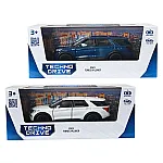 Автомодель - Ford Explorer 2023 (перламутрово-білий, блакитний металік) (250392W)