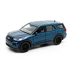 Автомодель - Ford Explorer 2023 (перламутрово-білий, блакитний металік) (250392W)